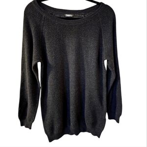 TNA Black Crew Neck Sweater